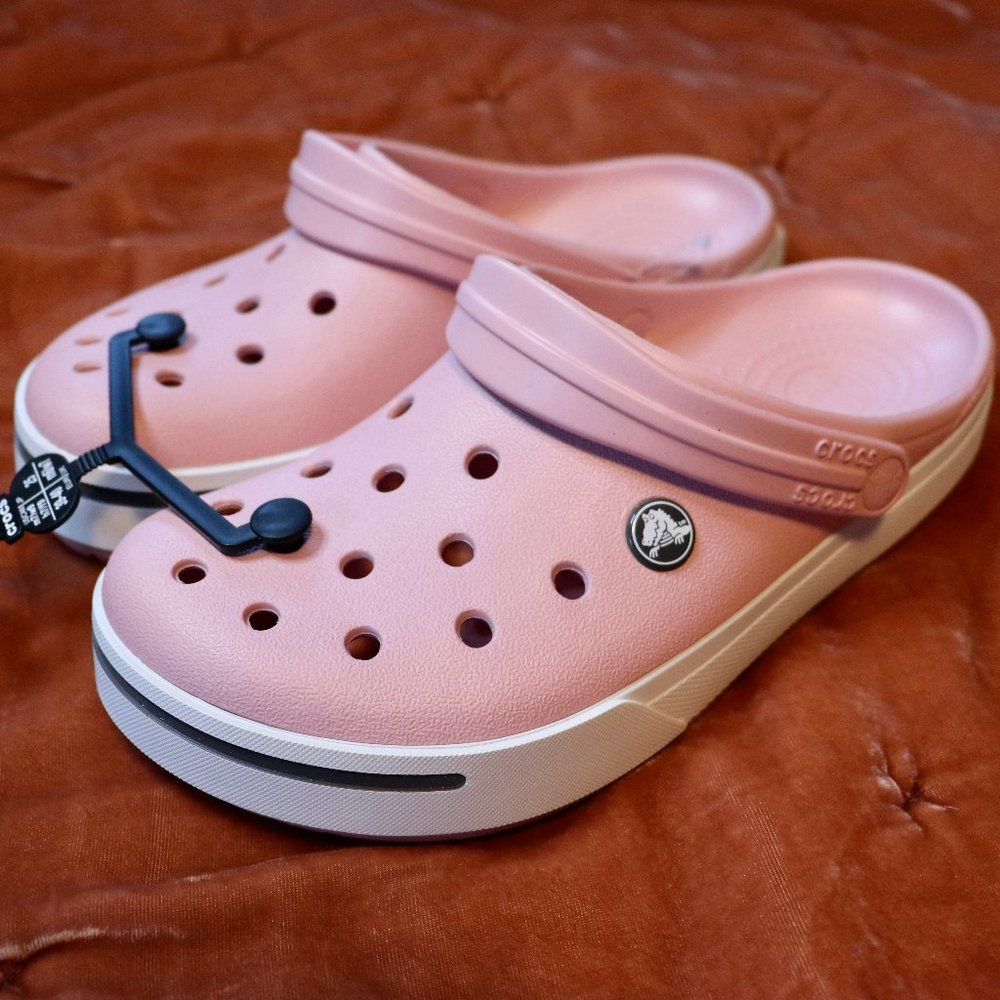 Petal Pink Crocband II Crocs
